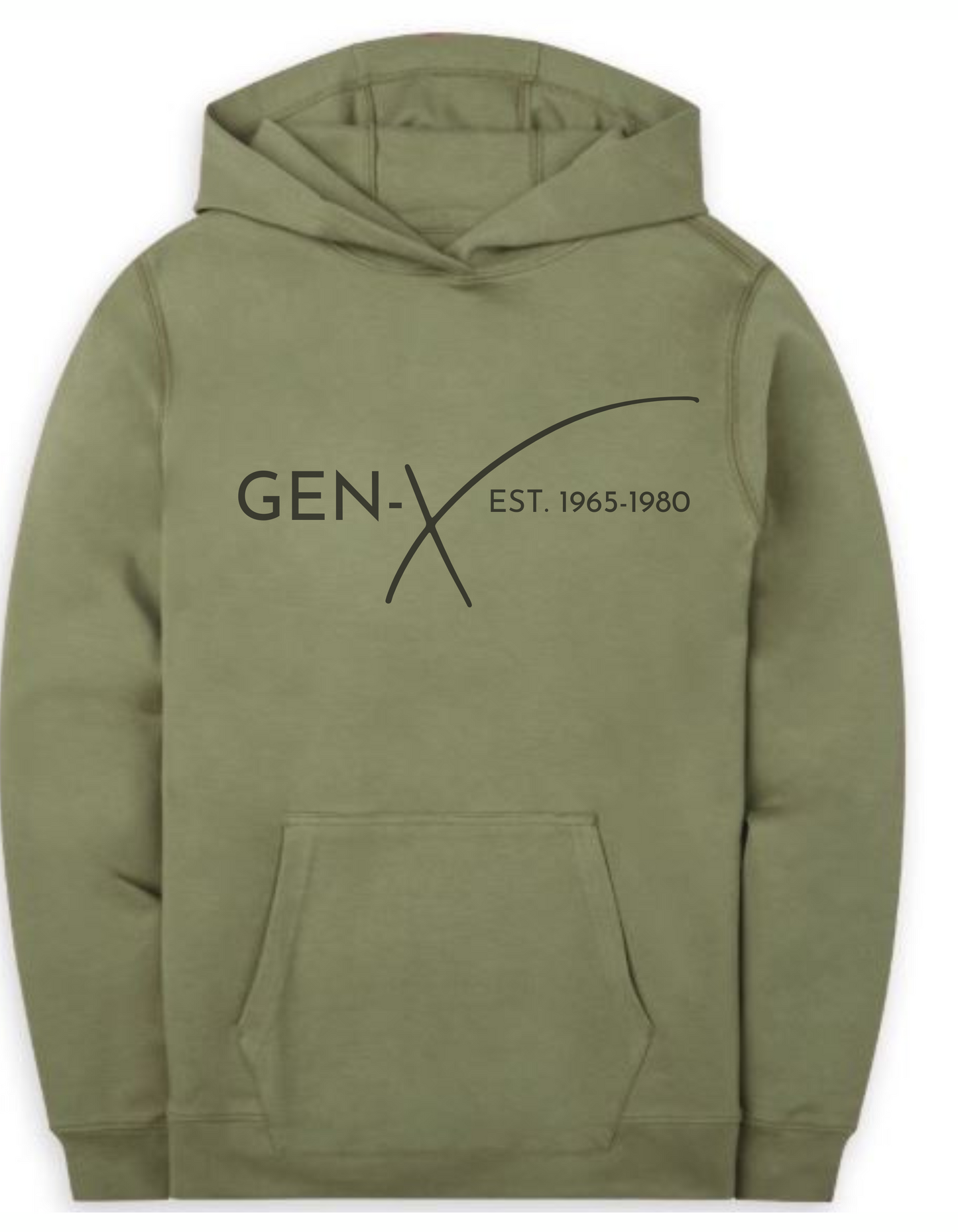 GEN X 1965-1980 N Black Hoodie