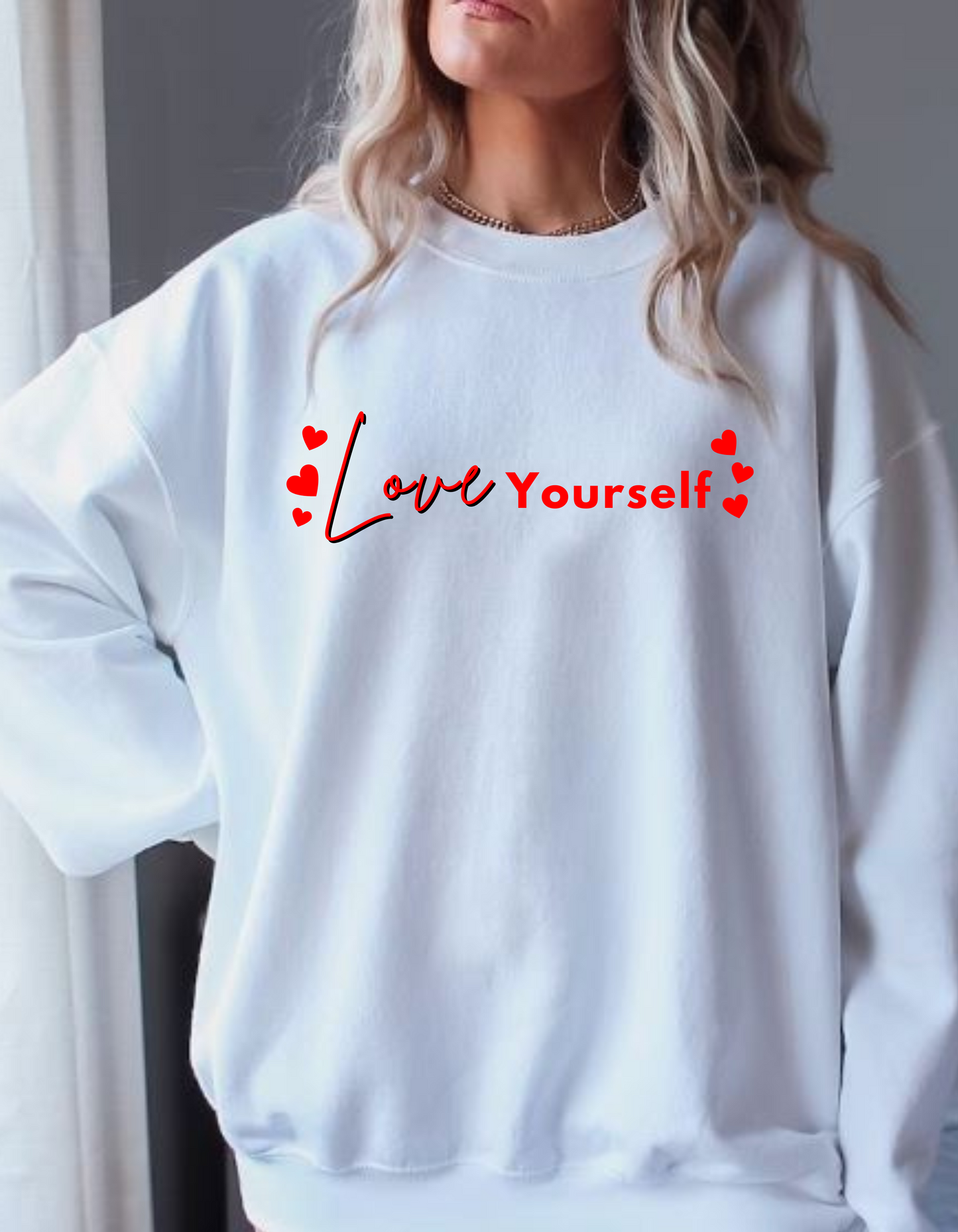 LOVE YOURSELF SWEATER