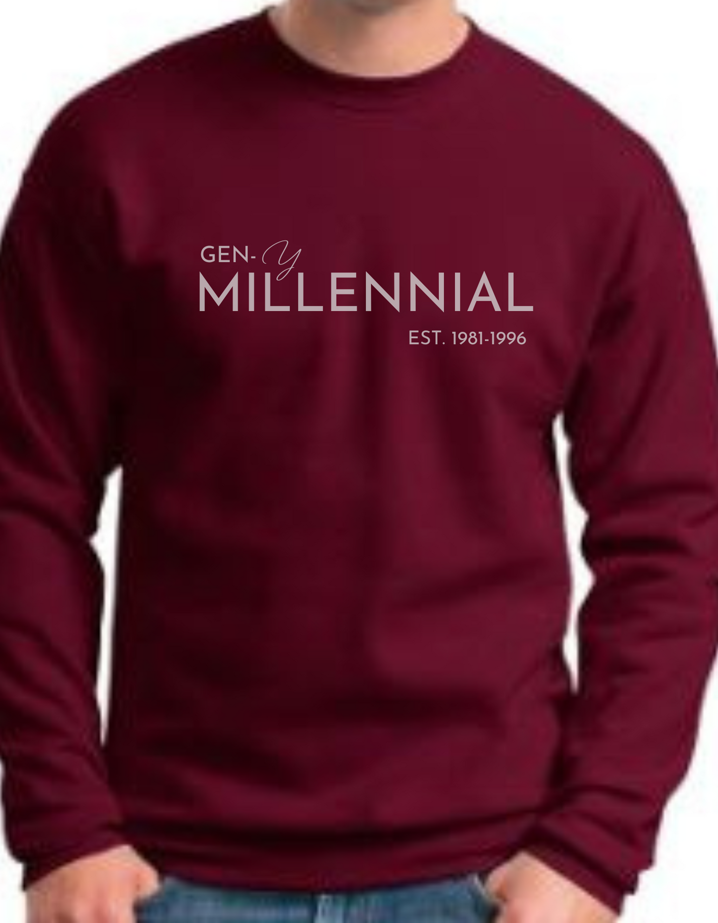 GEN Y (Millennials)1981-1996 Sweatshirt