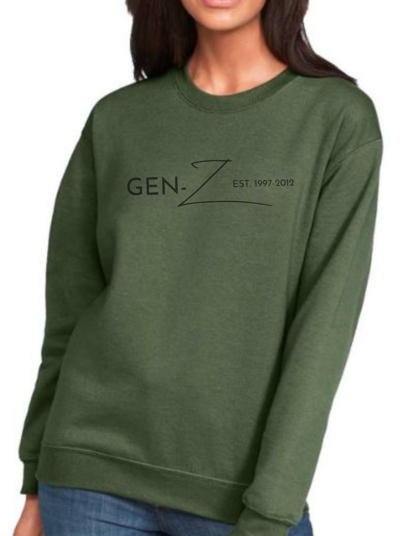 GEN Z 1997-2012 N Black Sweatshirt