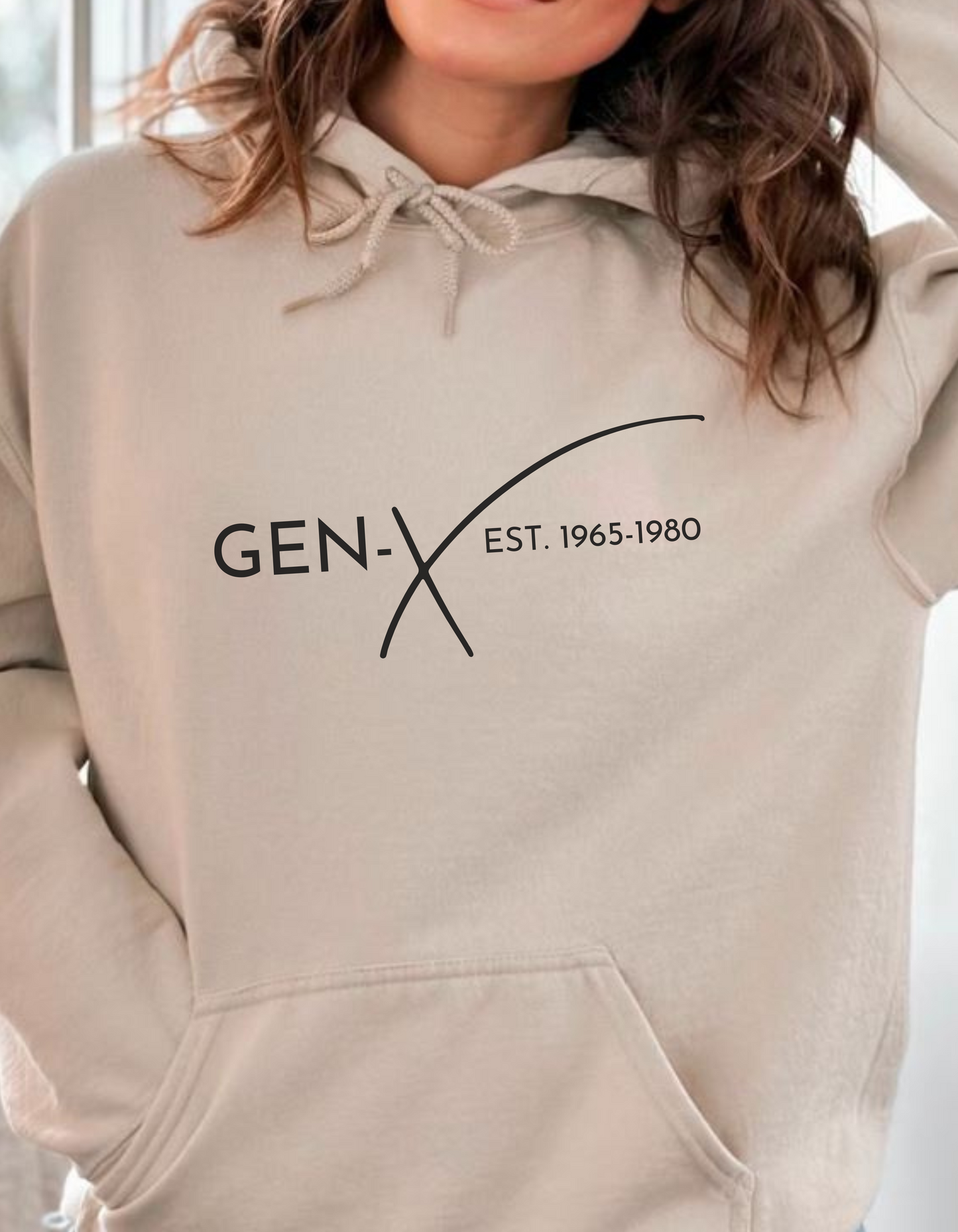 GEN X 1965-1980 N Black Hoodie