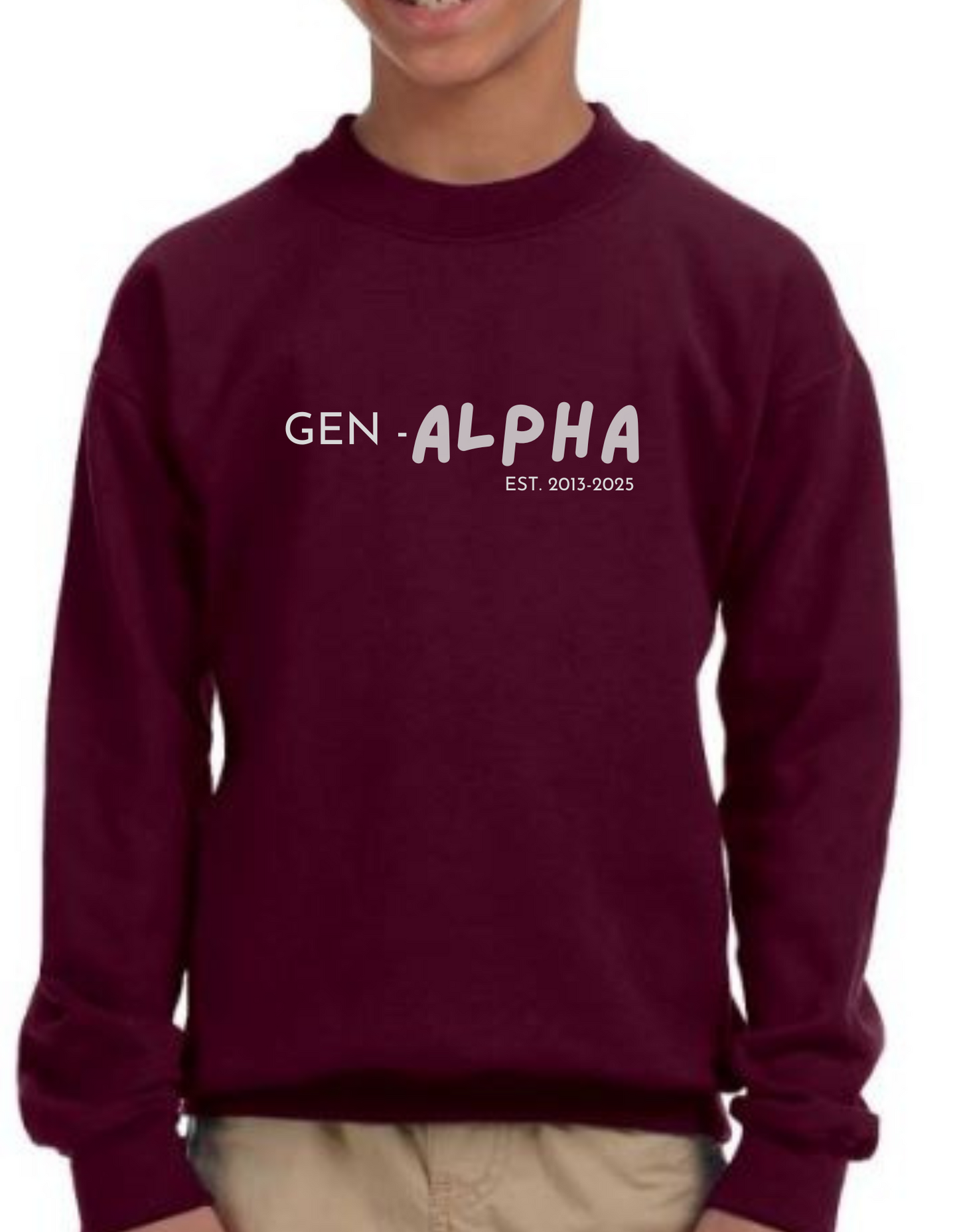 GEN ALPHA 2013-2025 Sweatshirt