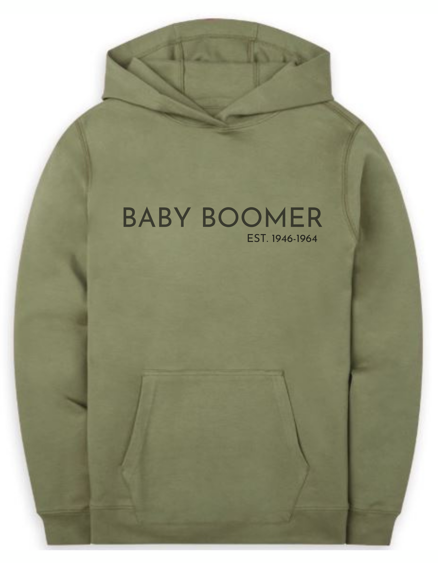 BABY BOOMER 1946-1964 N Black Hoodie