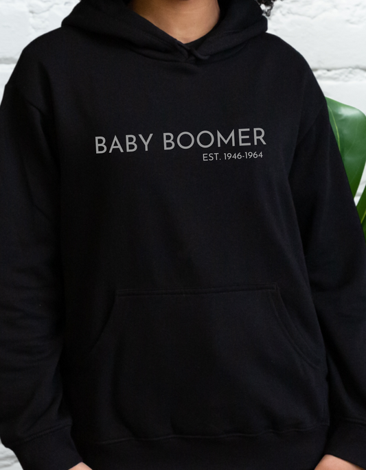 BABY BOOMER REFLECTIVE HOODIE