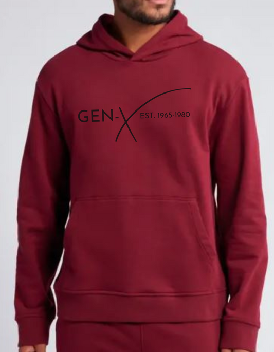 GEN X 1965-1980 N Black Hoodie