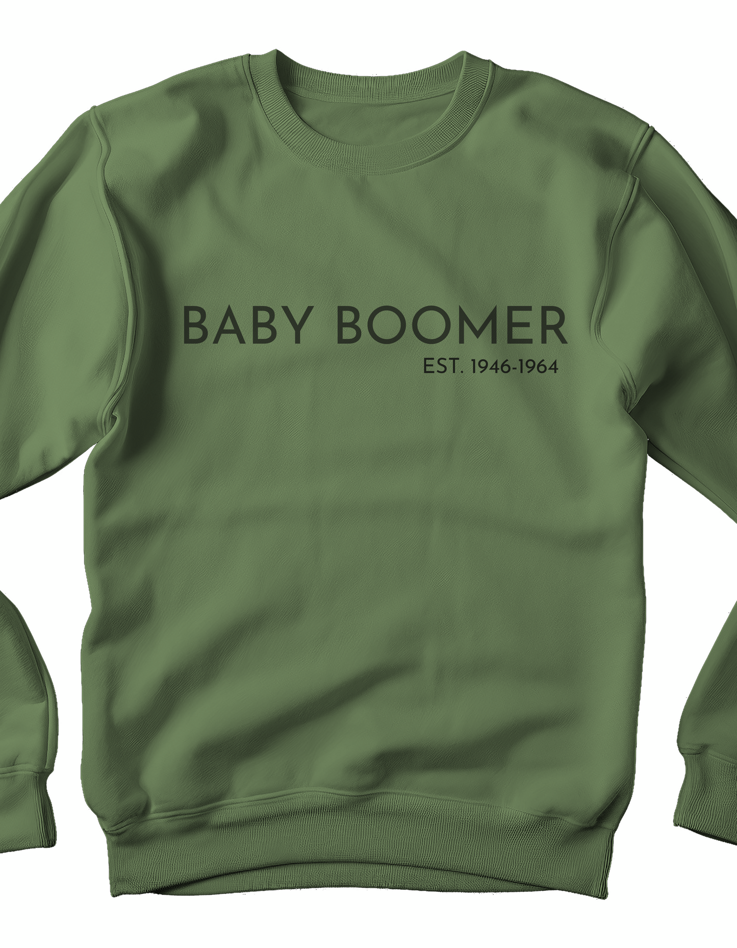 BABY BOOMER 1946-1964 N Black Sweatshirt