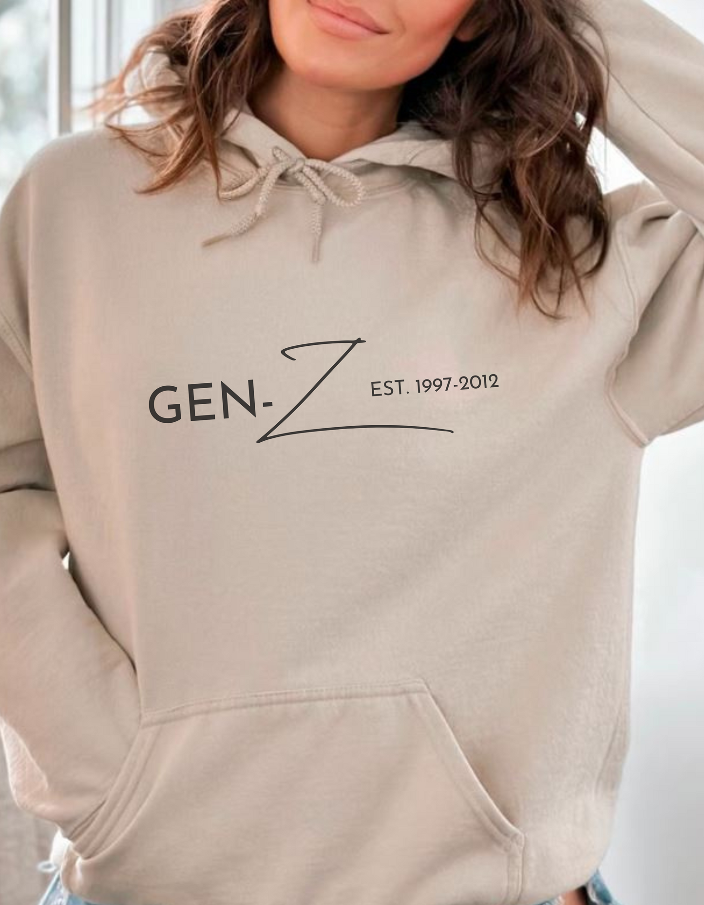 GEN Z 1997-2012 N Black Hoodie