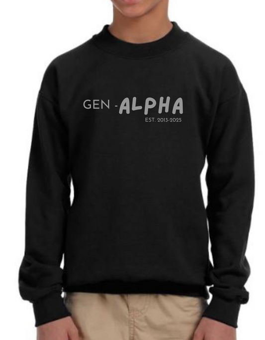 GEN ALPHA REFLECTIVE SWEATSHIRT