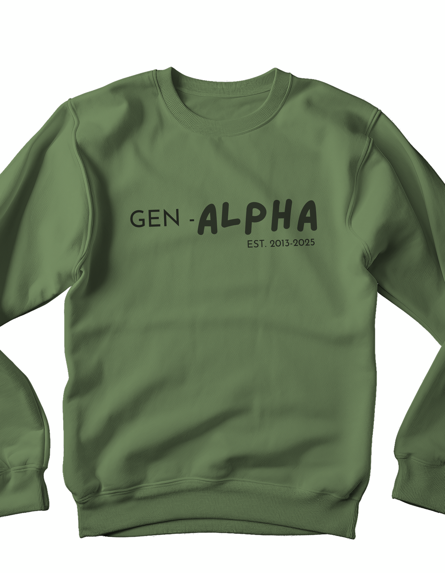 GEN ALPHA 2013-2025 N Black Sweatshrt