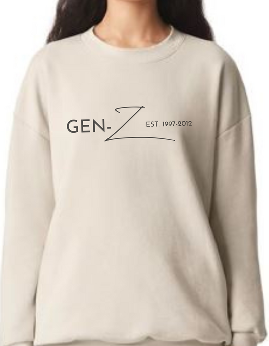 GEN Z 1997-2012 N Black Sweatshirt