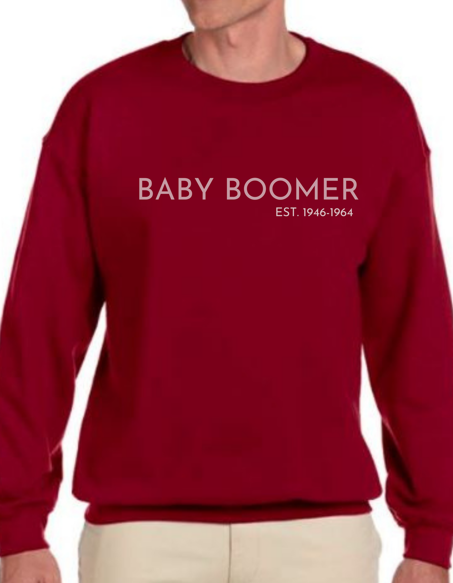 BABY BOOMER 1946-1964 Sweatshirt